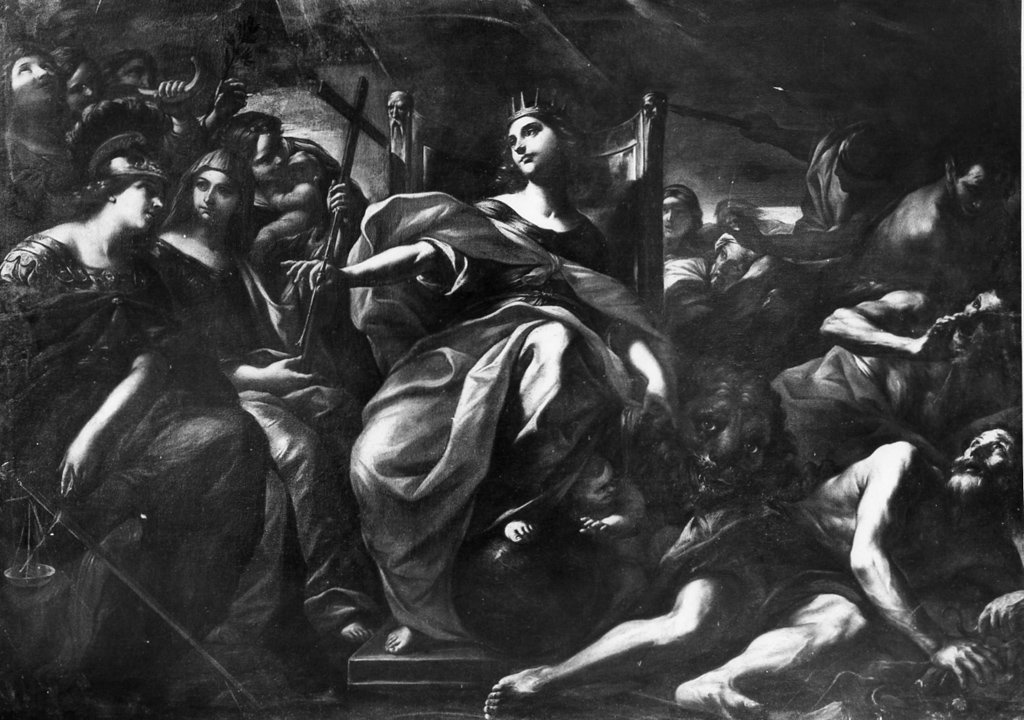 trionfo della Fede (dipinto) by Brandi Giacinto (seconda met&agrave; sec. XVII)